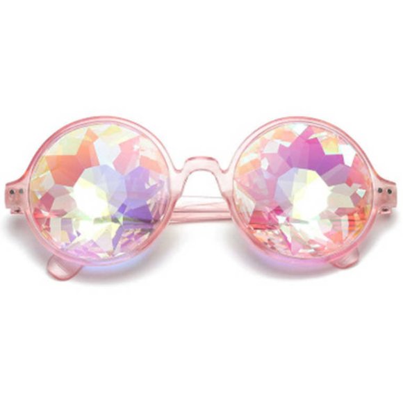 Sunglasses Kaleidoscope Rainbow Prism glasses - Picture 7 of 7